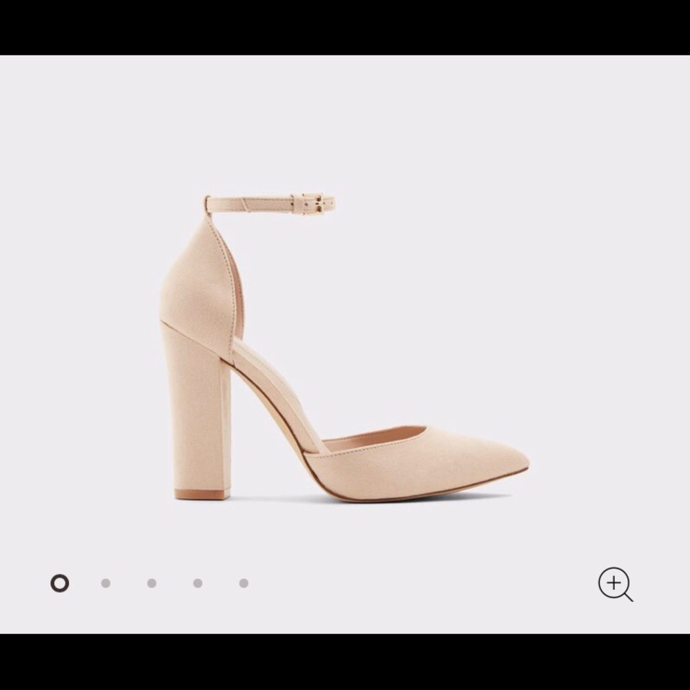 Never worn close toed ALDO heels!